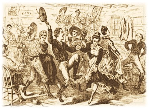 Columbia CA in the 1850s